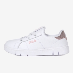 Fila Court Flex Kd - Poikien Ahdonghwa Kengät - Valkoinen/Pinkki | FI-12602